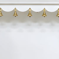 jeevan Teak Wood Mandir (White)  bell view  