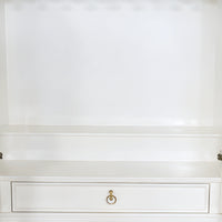 jeevan Teak Wood Mandir (White)  pooja area 