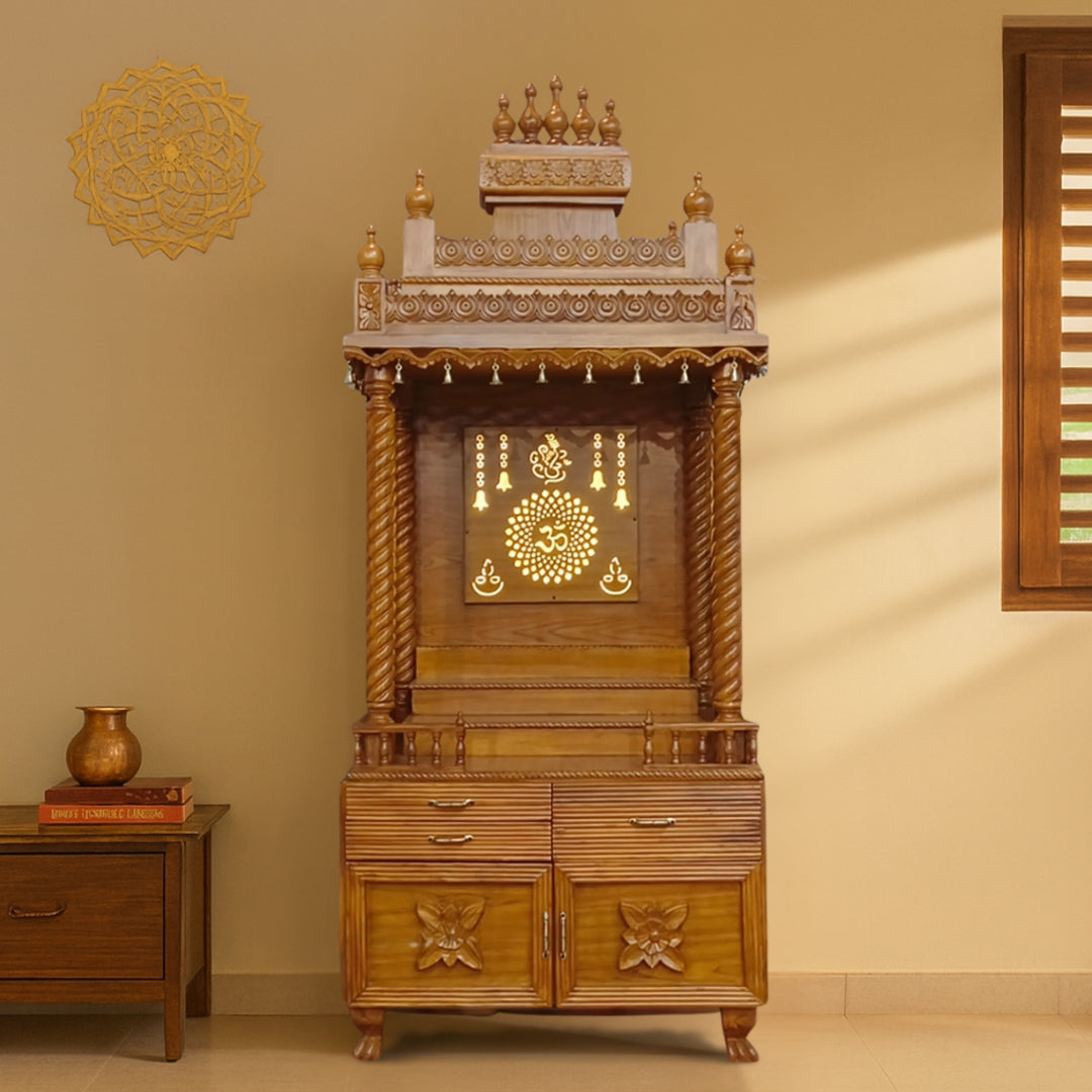lifestyel image of  of Karuna Teak Wood Mandap (Teak)