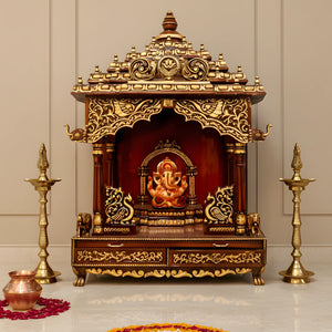 Premium Wooden Temples