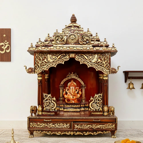 Premium Wooden Temples