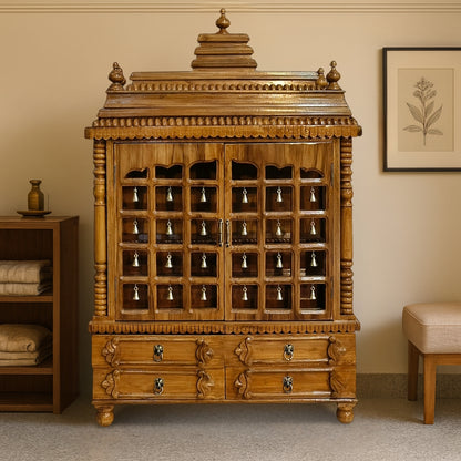lifestyle view  of Vibhuti Teak Wood Mandap (Teak) 