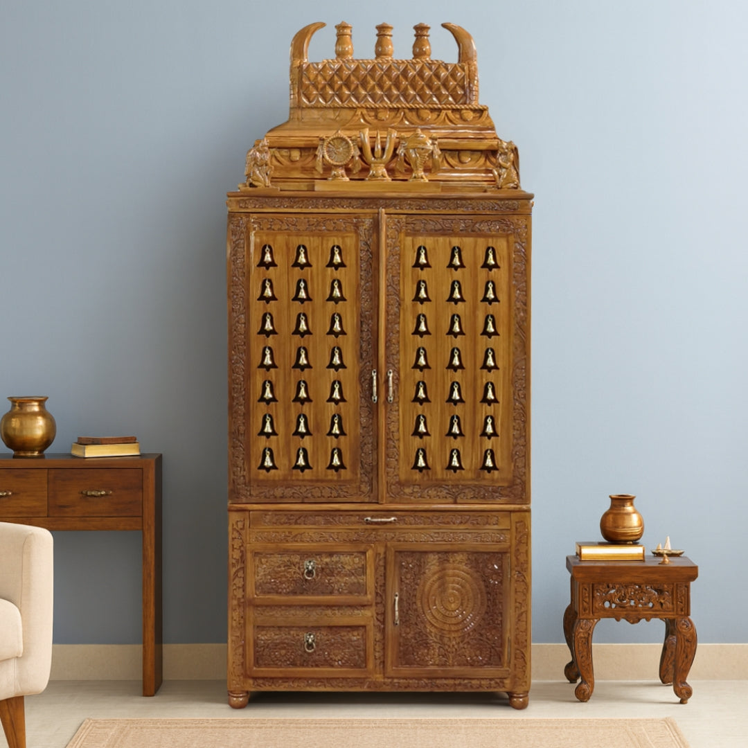 lifestyle imge  of Shruti Teak Wood Mandap (Teak) 