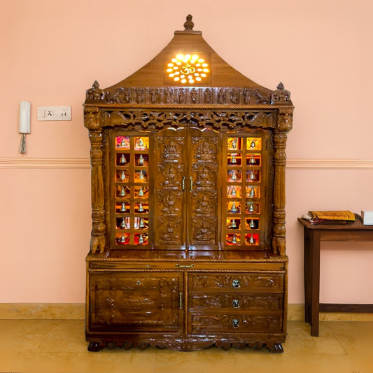 lifestyle of Ameya Teak Wood Mandap (Teak)   