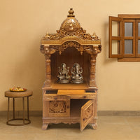 lifestyle view Pranidhi Teak Wood Mandap (Teak)