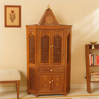 lifestyle view  of Achyuta Teak Wood Mandap (Teak)  