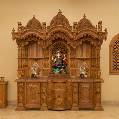  Archit Teak Wood Mandap (Teak) lifestyle view 