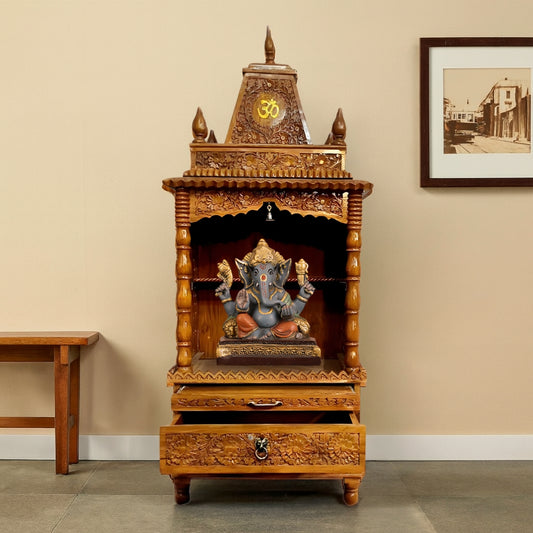 Dharmika Teak Wood Mandap (Teak) lifestyle view 