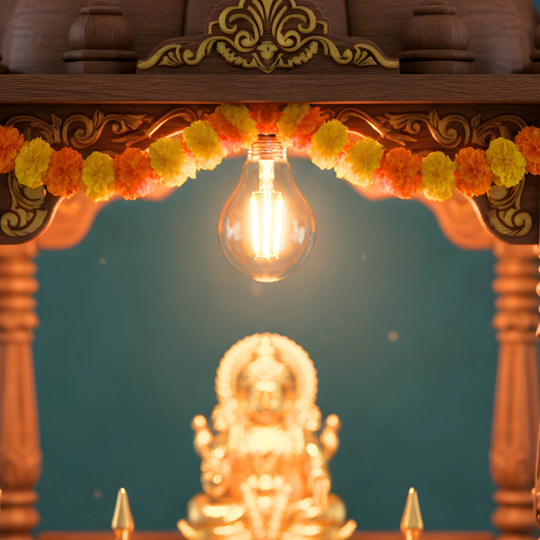 9 Watts LED Temple Lights for Mandir (Warm White)