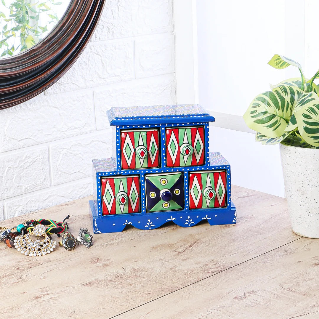 lifestyle view of Tovino Ceramic Chester (05 drawers) 