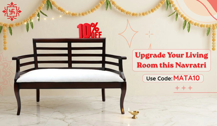 love seat banner for navratri
