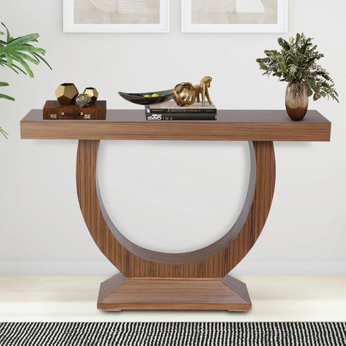 Nobilic Solid Wood Console Table (Teak)