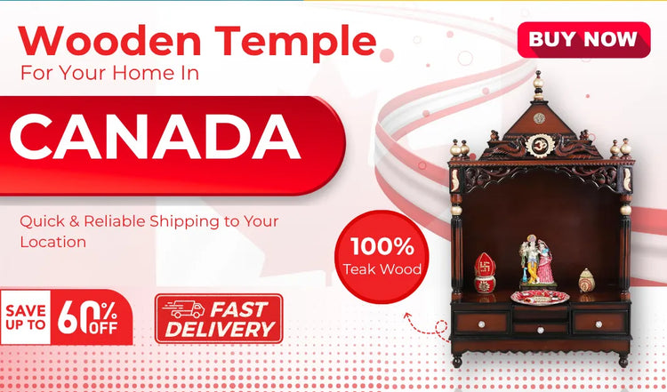 pooja Mandir for Home in Canada