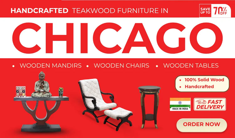 premium Teakwood Furniture in Chicago