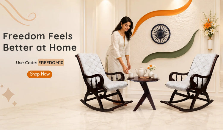 freedom sale rocking chair banner