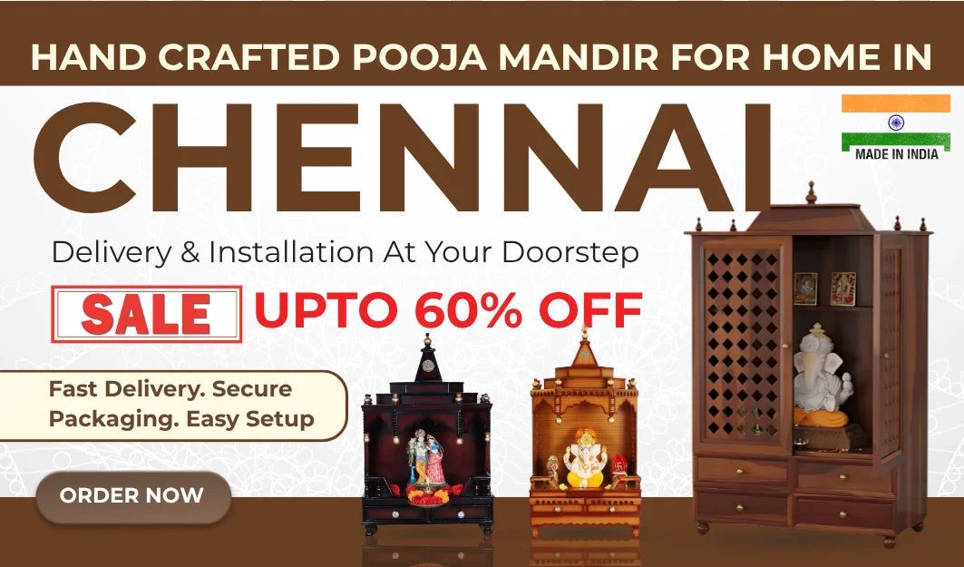 teakwood  pooja Mandir for Home in Chennai