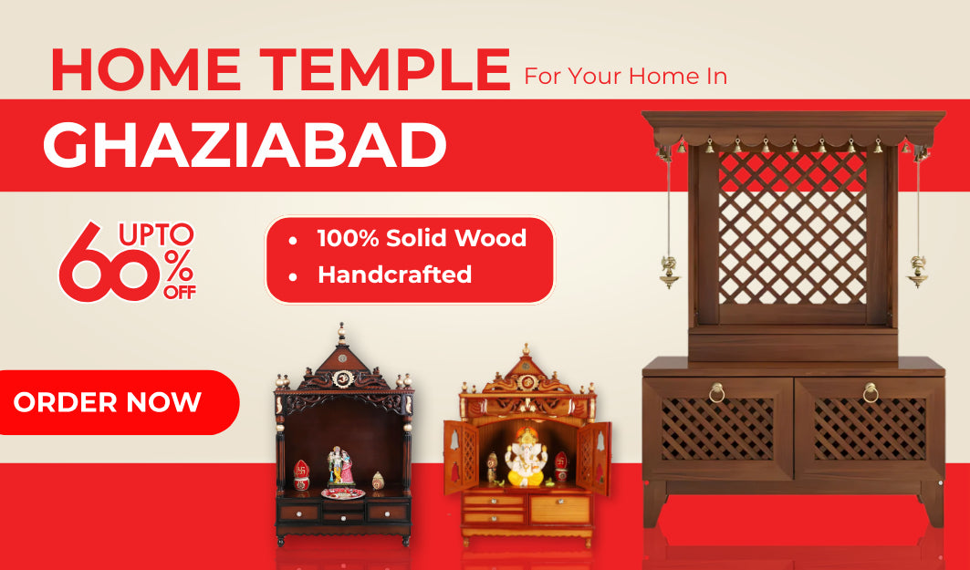 teakwood pooja Mandir for Home in Ghaziabad