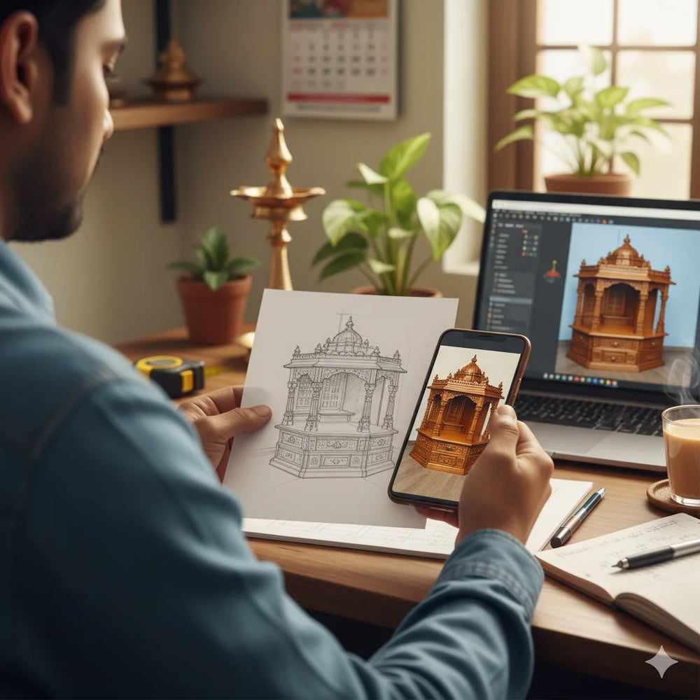 3D render in your space