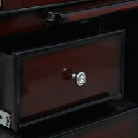 Prarthika Teak Wood Mandap (Brown)