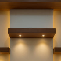 Prasanna Teak Wood Mandap (Brown)