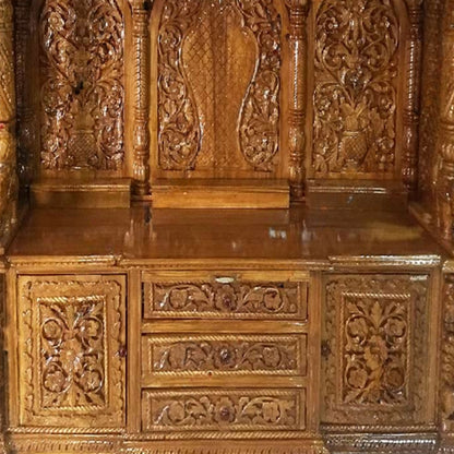 Santosham Teak Wood Mandap (Teak) zoom view