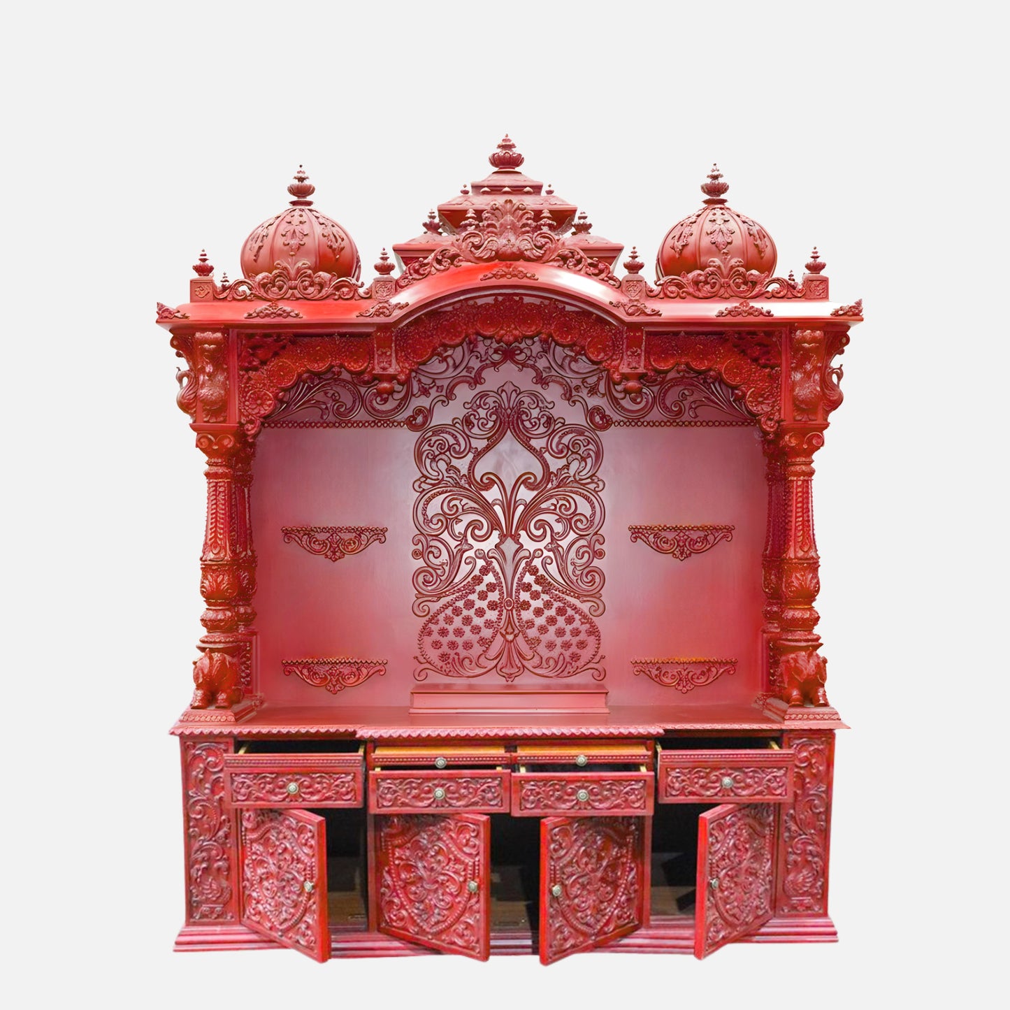 Arjun Teak Wood Mandap (Cherry)