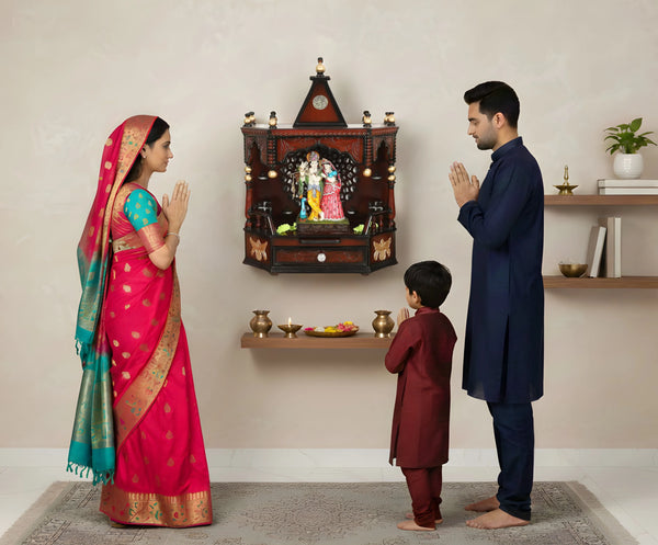 image for wall hanging mandir installation guide page