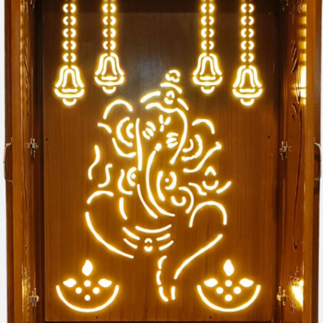 zoom view Anugraha Teak Wood Mandap (Teak) 
