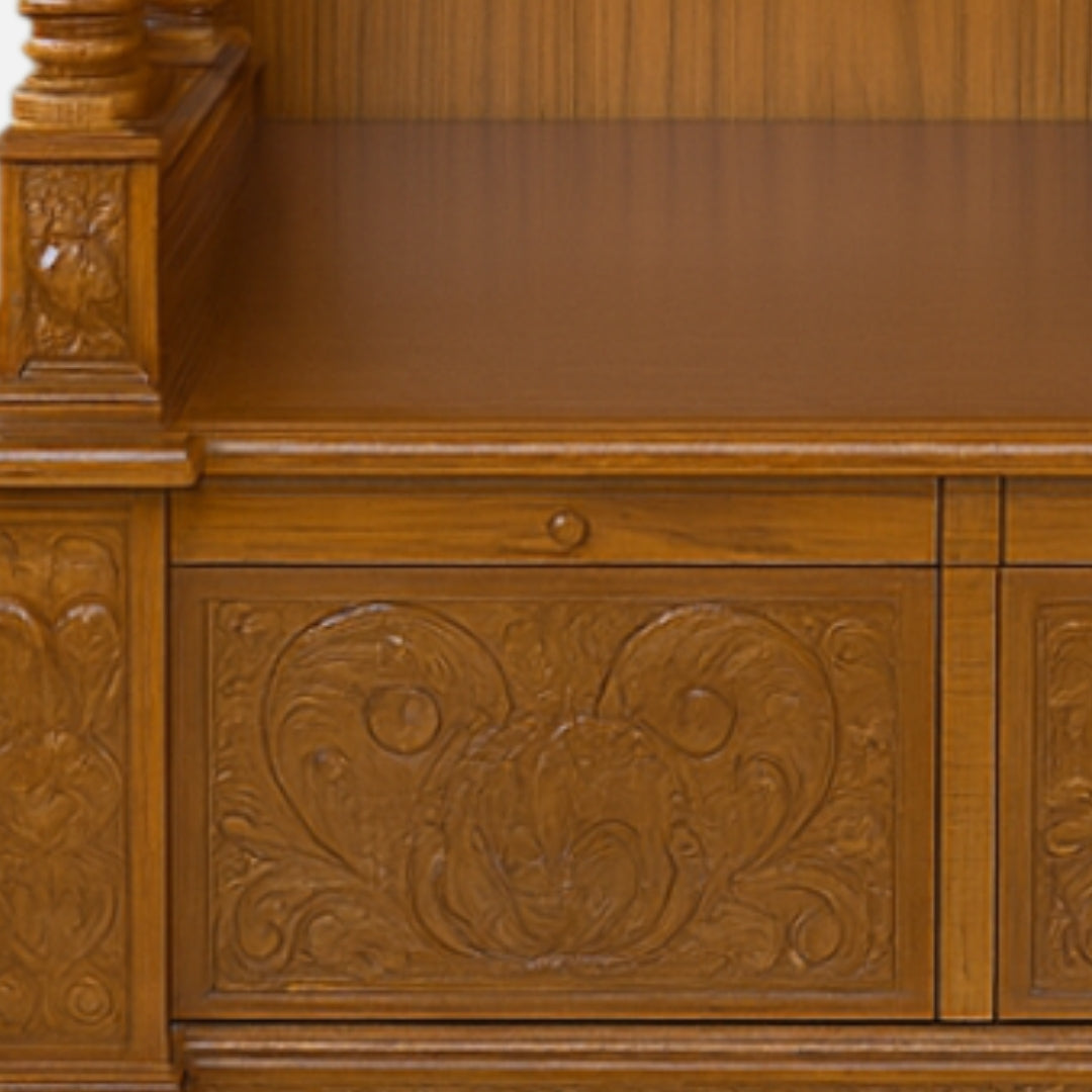 zoom  view Ratnamaya Teak Wood Mandap (Teak)  