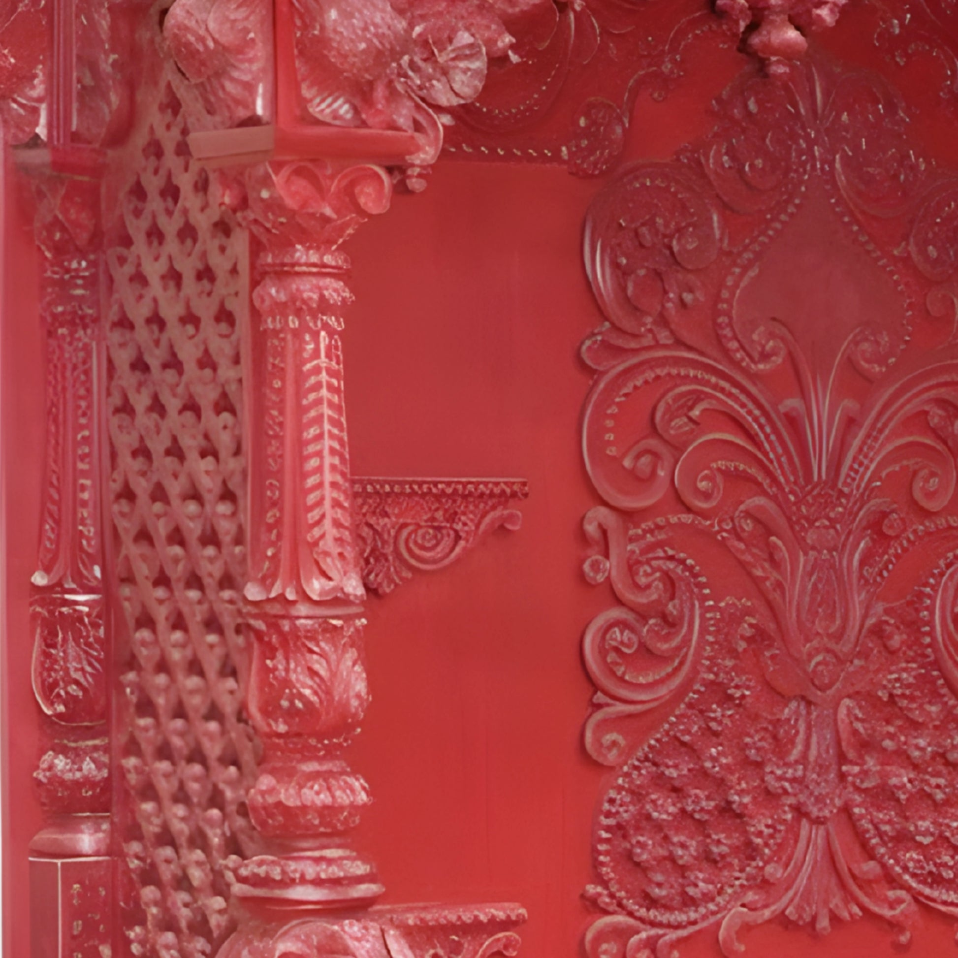 zoom view of Arjun Teak Wood Mandap (Cherry) 