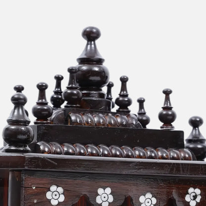 zoom view  of Arunalaya Teak Wood Mandir (Brown) 