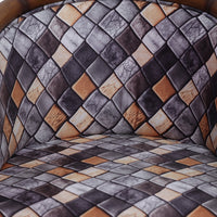 zoom view of Flint Teak Wood Arm Chairs (Teak gold) 