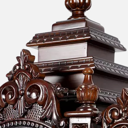 zoom view of Satyaprakash Teak Wood Mandap (Brown) 