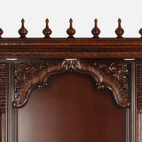 zoom view  of Sumangal Teak Wood Mandap (Brown) 