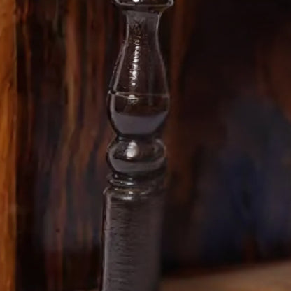 zoom view of Tanirika Teak Wood Mandir (Brown) 