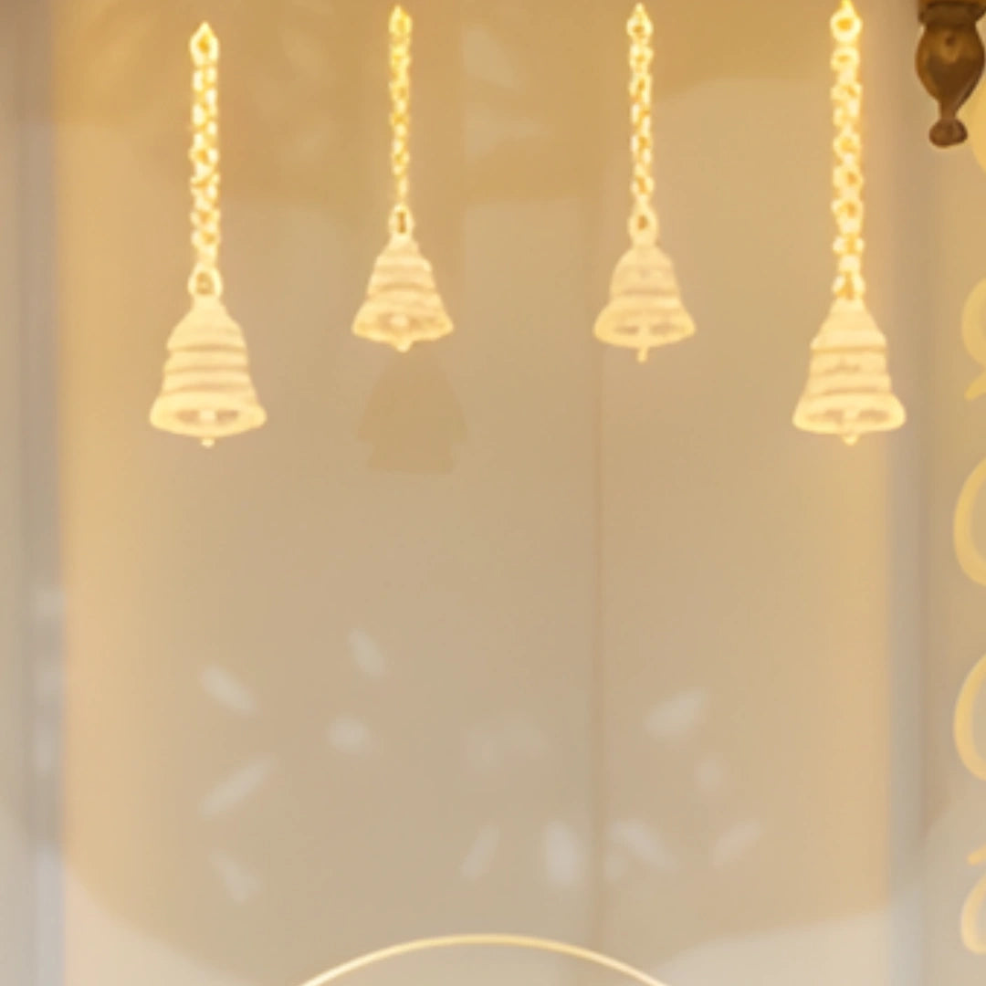 zoom view  of Vaishnavam Teak Wood Mandap (Teak White) 