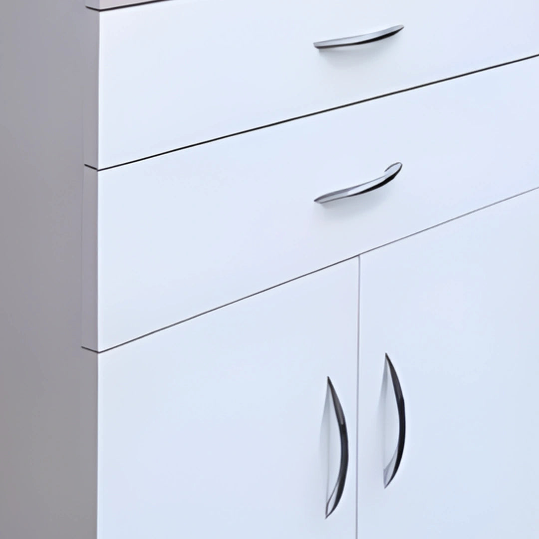 zoom view of Sumedhaa Teak Wood Mandap (White)   