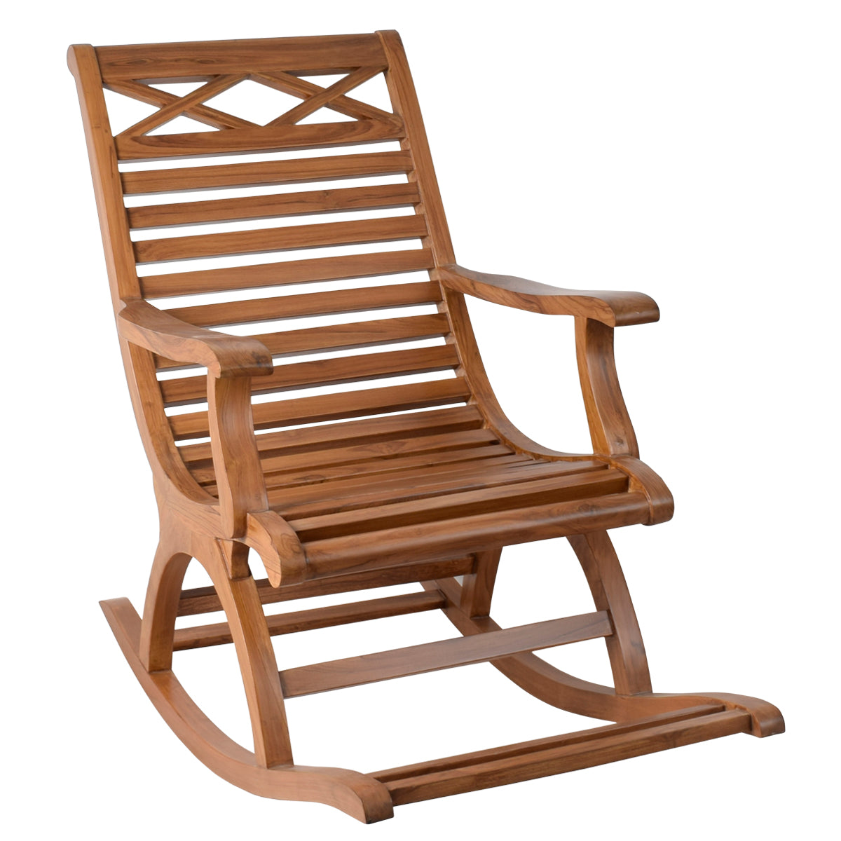 Mince Solid Wood Rocking Chair